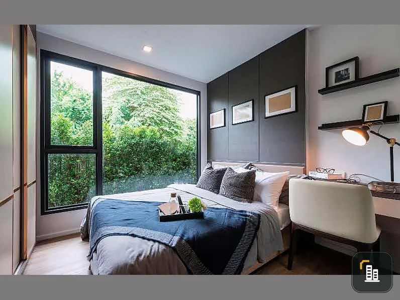 Sell The Nest Sukhumvit 64, size 32.80 sq.m., 3rd floor, private corner room, near bts, hurry