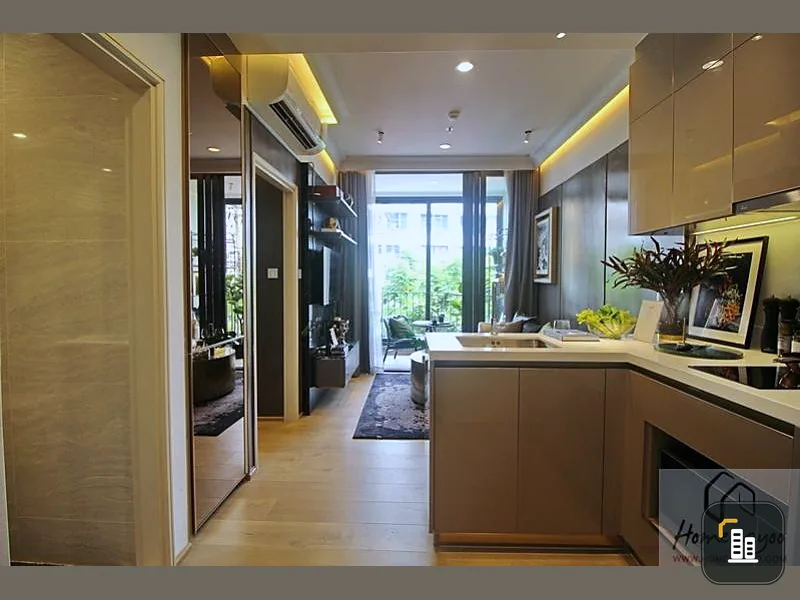 Resale down payment Quinn Sukhumvit 101 1 bedroom 1 bath garden room pool view cheap to reserve now