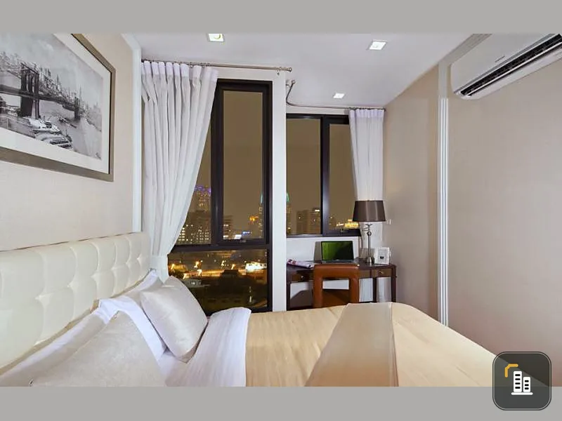 Condo for sale, Q house sukhumvit 79, size 30.54 sq.m., 25th floor, beautiful view, near bts, don't miss