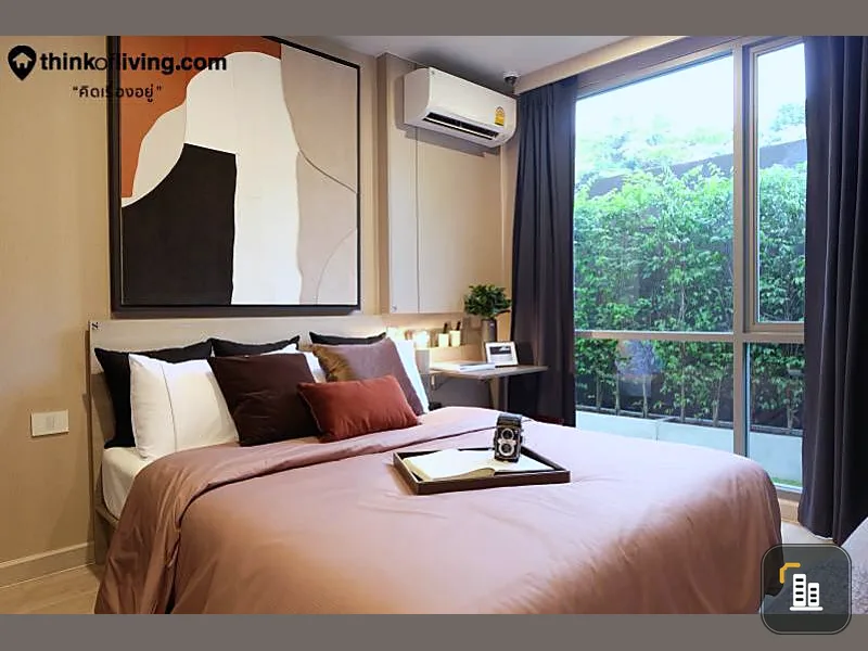 Sale down payment, Zign Condo Sukhumvit 50, size 26.49 sq m, 5th floor, near bts, complete convenience.