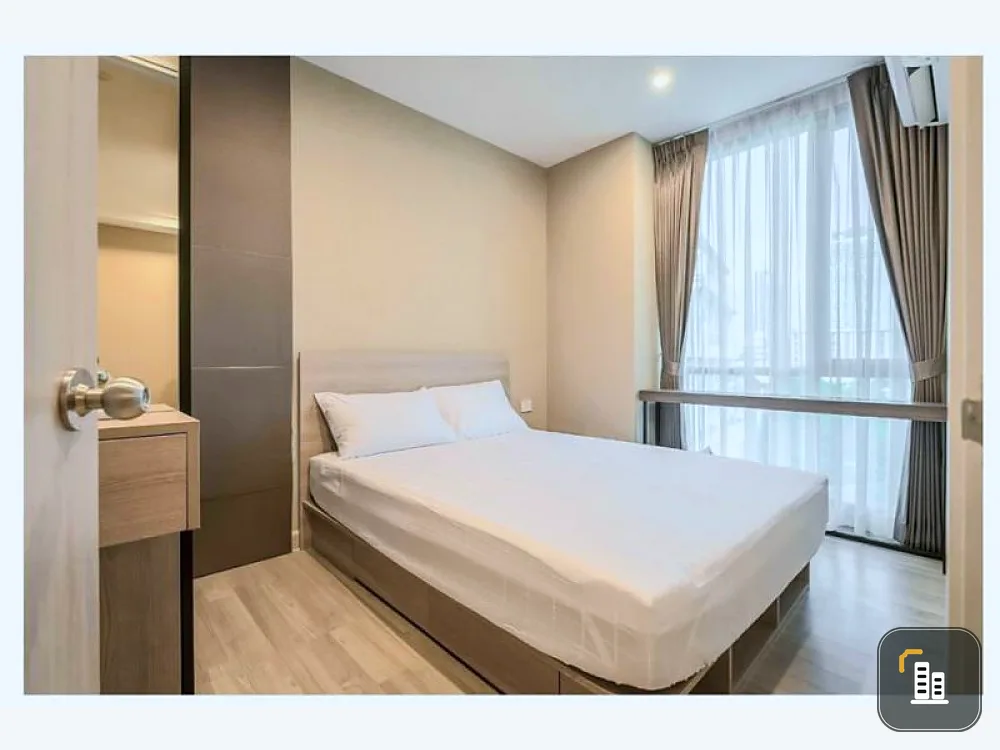 Sell / rent Condo Signe Sukhumvit 50, size 35.22 sq m, private corner room, near bts like this, must book.