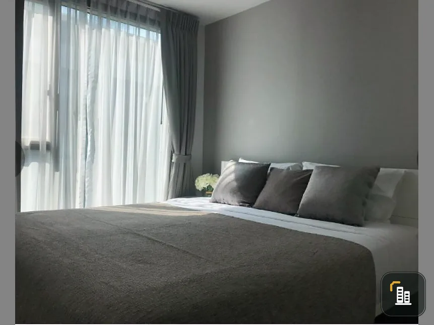 Condo for sale, Sari by Sansiri, 1 bedroom, 1 bath, built-in room, fully furnished, ready to move in, very cheap.