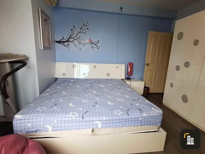 Condo for rent, City Home Sukhumvit, size 50 sq.m., 16th floor, fully furnished, next to bts, miss it, have to regret