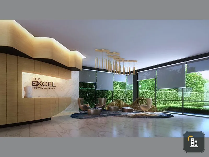 Urgent sale, The Excel Hideaway Condo, Sukhumvit 71, the room dropped, booked, great location, suitable for investment, convenient transportation, near BTS