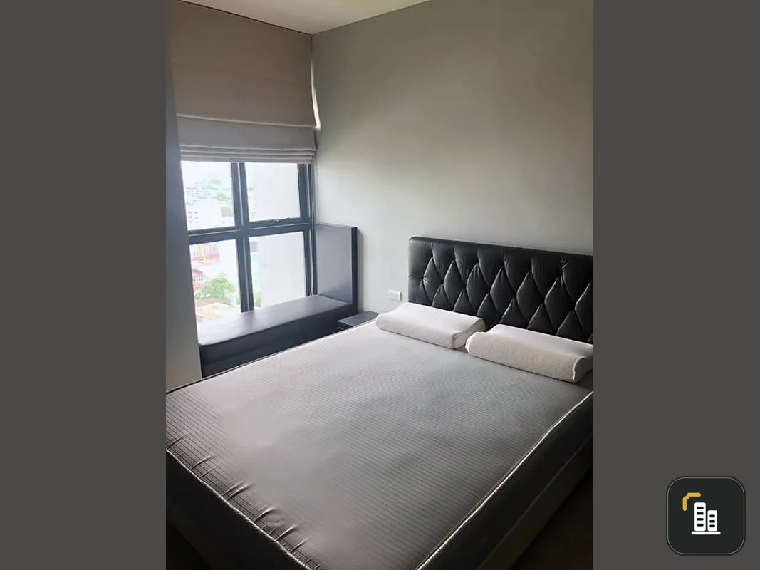 Condo for rent, Rhythm Sukhumvit 44/1, 1 bedroom, 1 bath, beautiful room, good view, fully furnished.