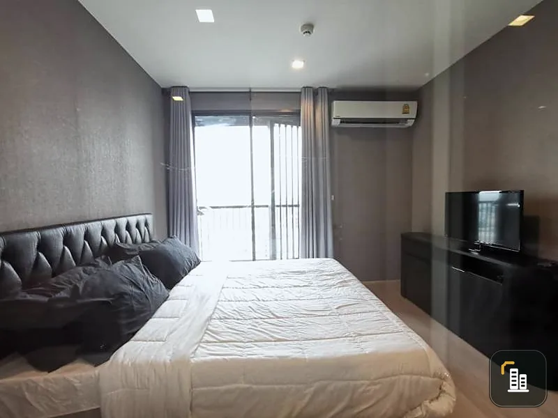 Condo for rent, Rhythm Sukhumvit 44/1, 1 bedroom, 2 bathrooms, built-in room, fully furnished, garden view, ready to move in, do not miss