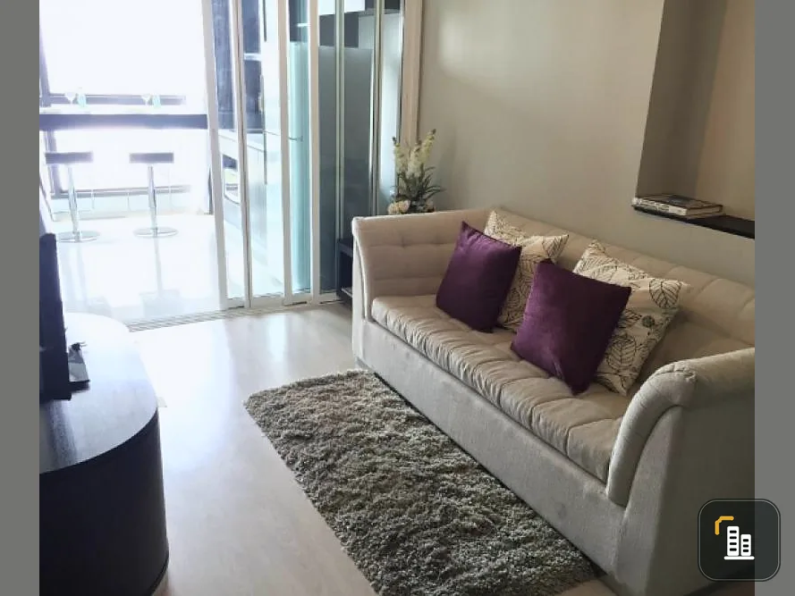 Condo for sale / rent at Rhythm Sukhumvit 44/1, 1 bedroom, 1 bath, fully furnished room, ready to move in, beautiful view, book now.