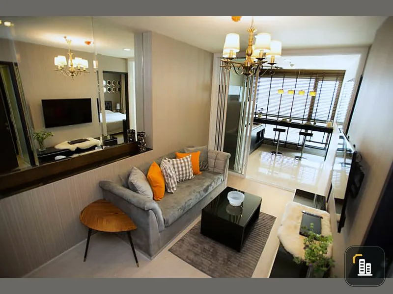 Condo for rent / sale at Rhythm Sukhumvit 44/1, beautiful room, luxury ferris, beautiful view, suitable for investment, book now, do not hesitate