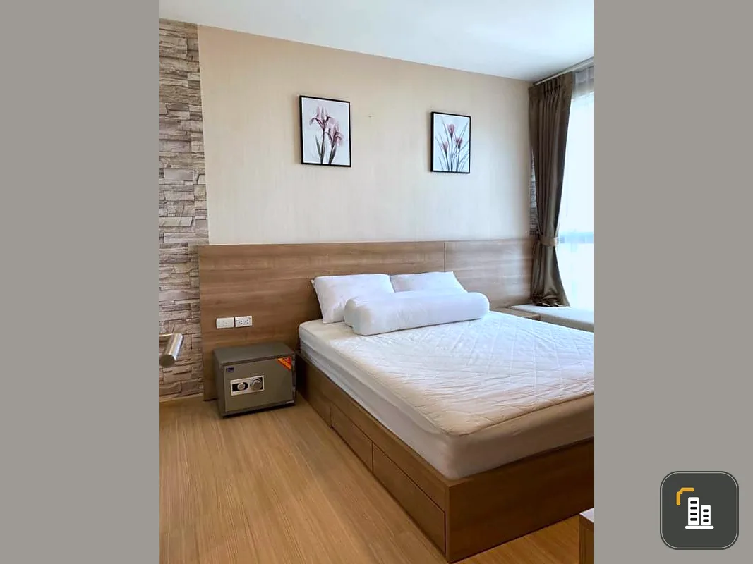 Condo for rent at Rhythm Sukhumvit 50 1 bedroom, 1 bathroom, beautiful decoration, good view, fully furnished.