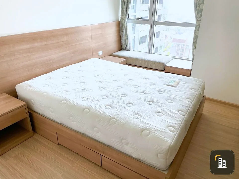 Condo for sale / rent at Rhythm Sukhumvit 50 1 bed 1 bath, beautiful room, fully furnished, good view, cheap price