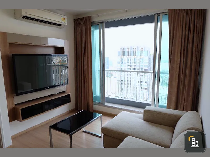 Urgent sale, Rhythm Sukhumvit 50 condo, beautiful room, prime location, suitable for investment, high floor, beautiful view, the room comes quickly.