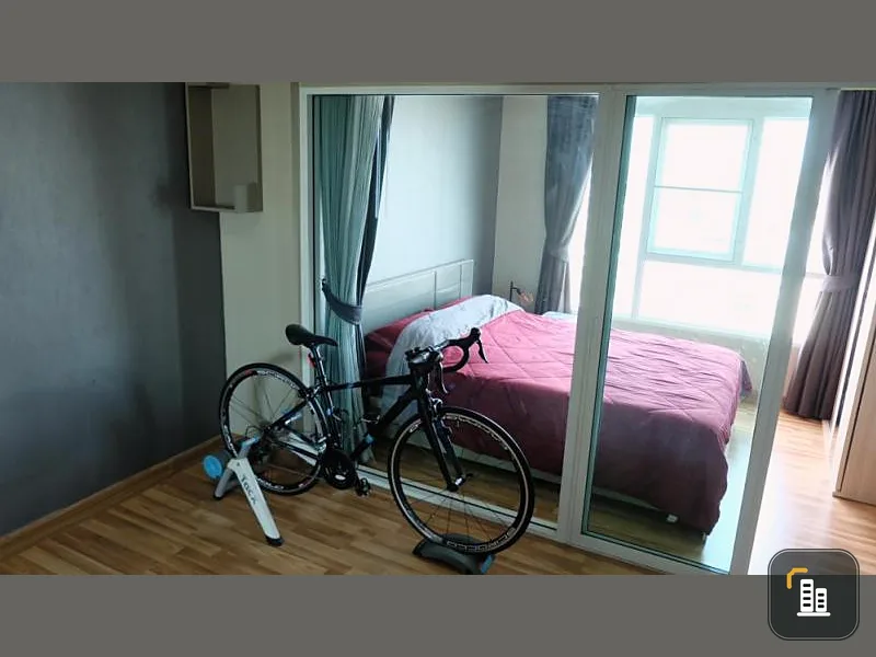 Condo Regent Orchid Sukhumvit 101, size 28 sq m, private corner room, high floor, beautiful view, do not miss.
