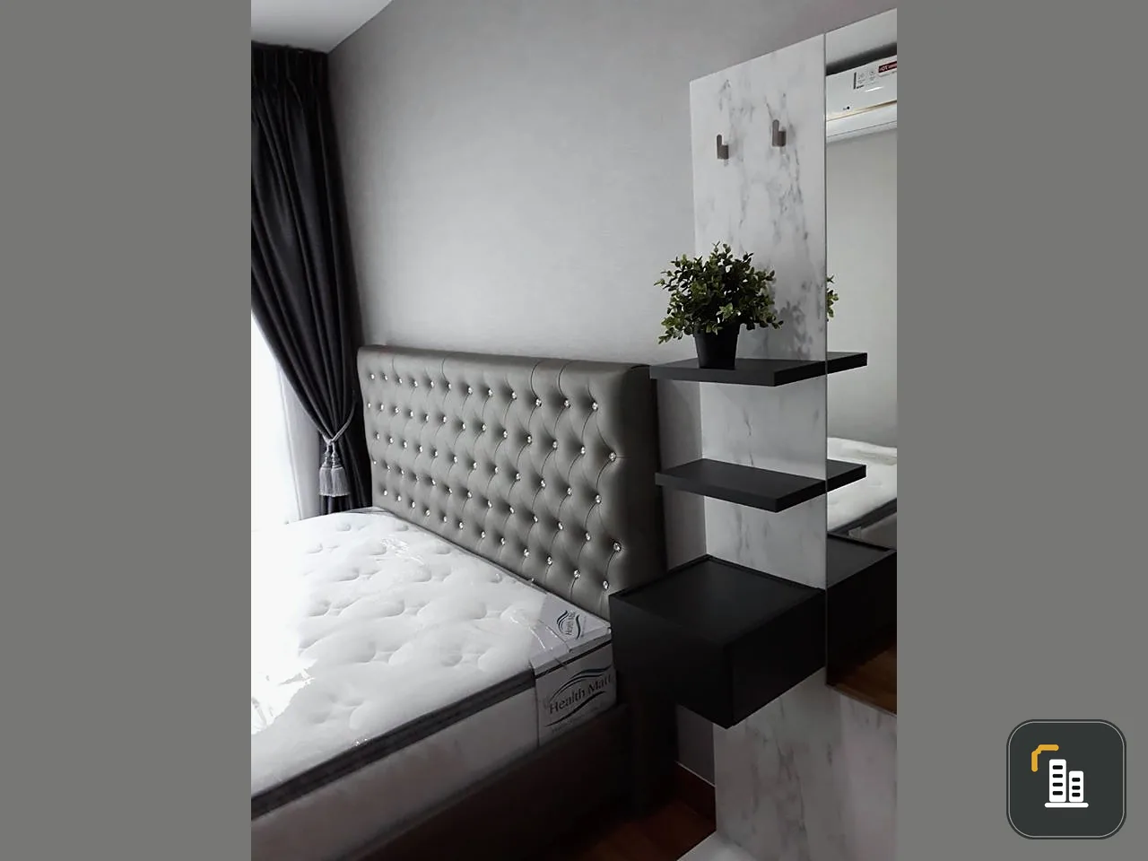 Condo for rent, Regent Home Sukhumvit 81, just 800 meters from BTS On Nut, fully furnished, beautiful, good value.