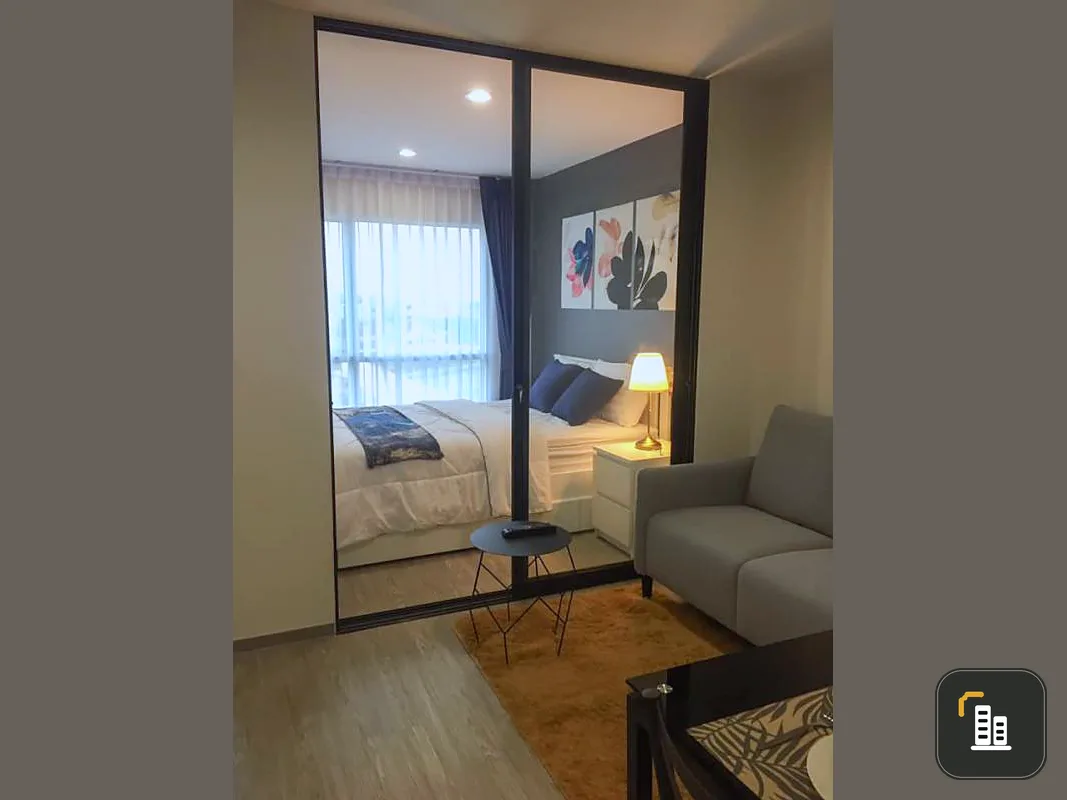 Rent: Regent home Sukhumvit 97/1, size 28 sq m, built-in furniture, washing machine, near bts, hurry
