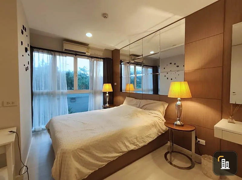 Urgent for rent, Whizdom Condo The Exclusive, 1 bedroom, 1 bath, beautifully decorated room, fully furnished, do not miss.