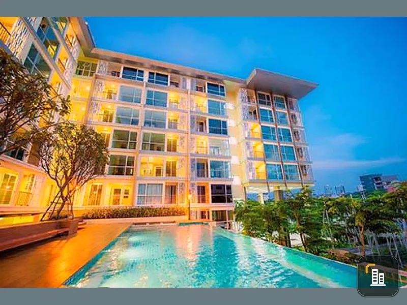 Condo for sale / rent, The Series, Udomas, beautiful view room, ready for 1-2 people, light price, comfortable, interested, do not miss