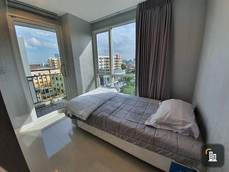 Quick rent !!! Condo The Series Udomsuk 29 Convenient transportation, near a large department store, beautiful room, good view, urgently booking !!!
