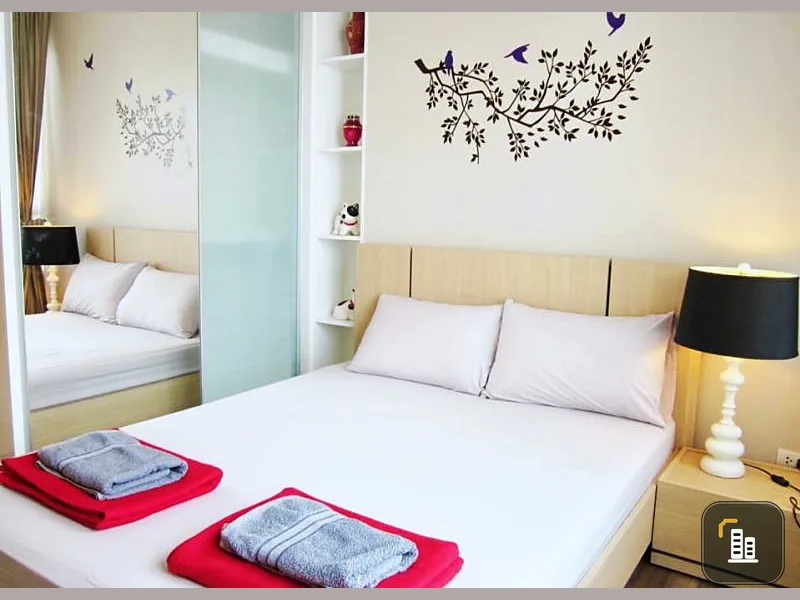 Quick rent !!! Condo The Bloom Sukhumvit 71, high floor, beautiful view, convenient transportation, good location, book now !!!