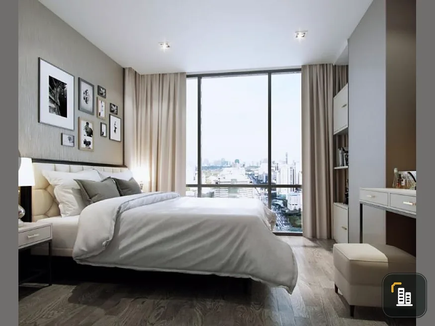 Wow, the best. Condo for sale The Room Sukhumvit 69, fully furnished room, fully furnished, 1 bedroom, ready to move in. Do not miss it.