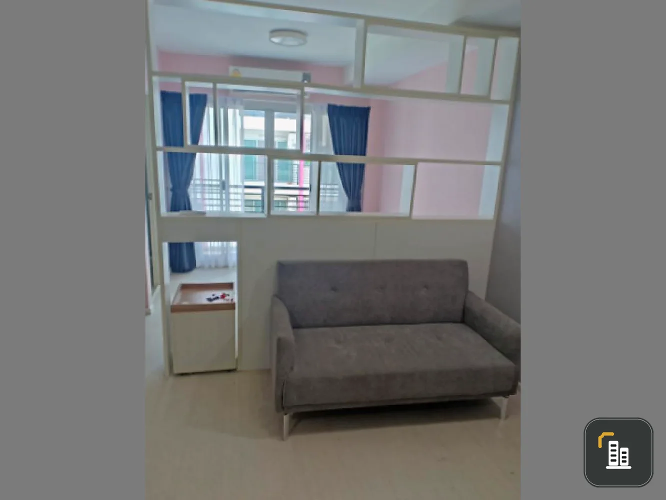 Sell / rent The Log 3 Sukhumvit 101/1 6th floor, fully furnished, ready to move in.