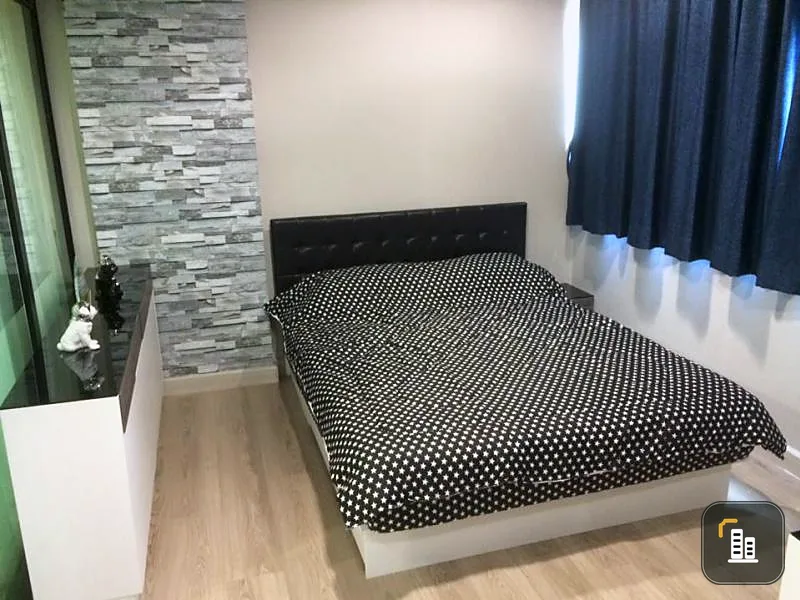 For rent, the link vano sukhumvit 64, size 37 sq.m., 6th floor, fully furnished. Come first come first served