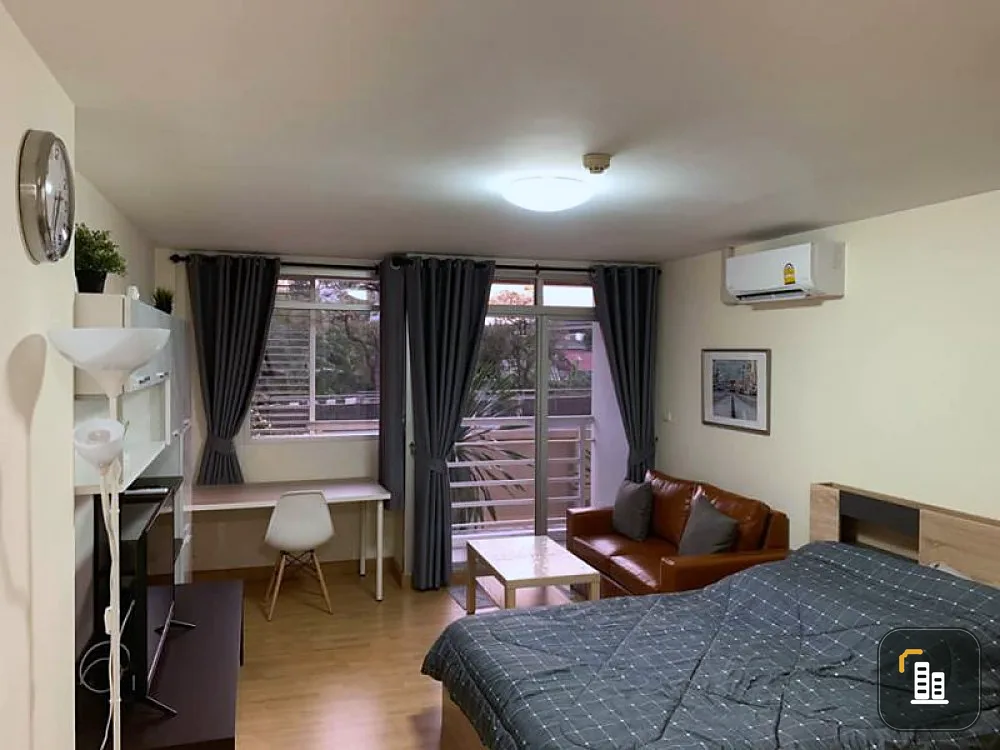 Condo for sale / rent, the link sukhumvit 50, beautiful room, fully furnished, next to bts On Nut, miss it, have to regret