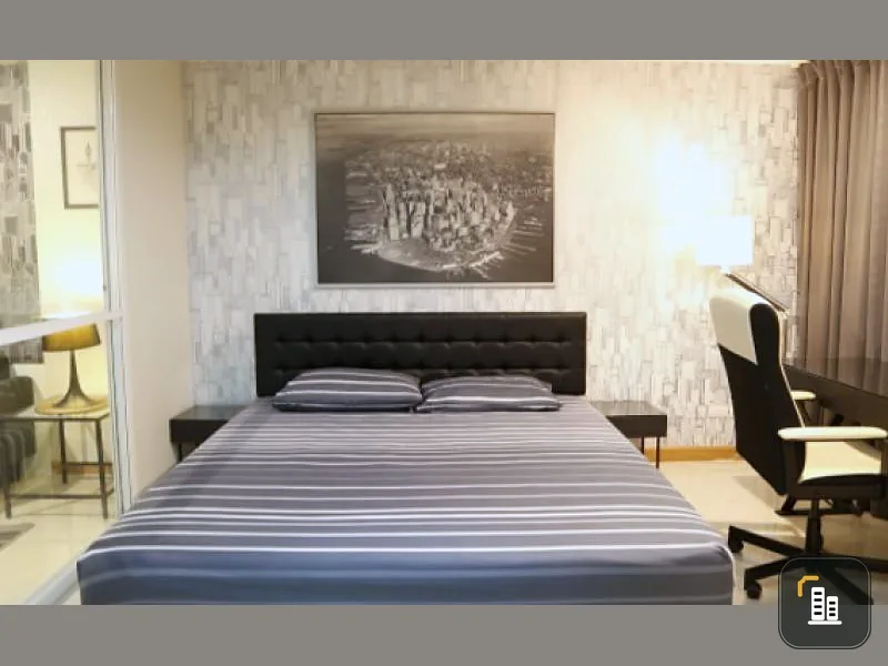 For rent !!! Condo The Link Sukhumvit 50, beautiful room, fully furnished Ready to move in, book now !!!