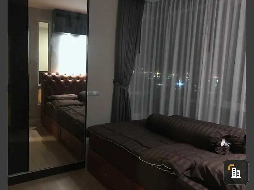 Sell / rent The Sky Sukhumvit 8th floor, fully furnished, ready to move in.