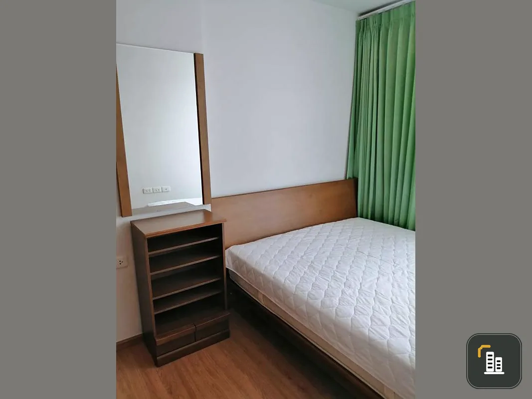 Condo for rent, The Base Sukhumvit 77, clean room, tight furniture, beautiful view, not blocked, near BTS On Nut Do not miss it.