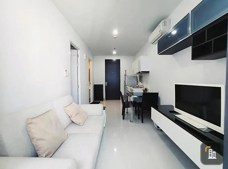 Condo for rent, The President Sukhumvit 81, soft sofa, ready to move in, hurry up, reserve now