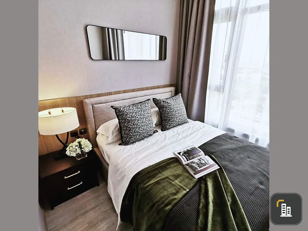 For rent, fully furnished, new room with electrical appliances, rent The Line Sukhumvit 101
