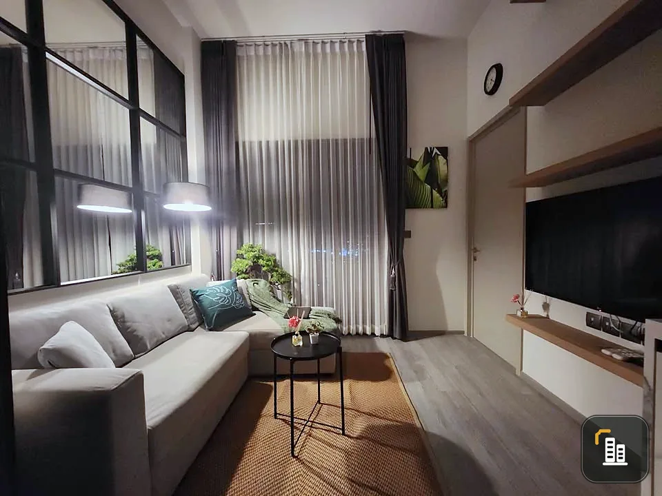 for sale, The Line Sukhumvit 101. 22nd floor, good view, no block view, convenient travel, next to BTS, good value for money.