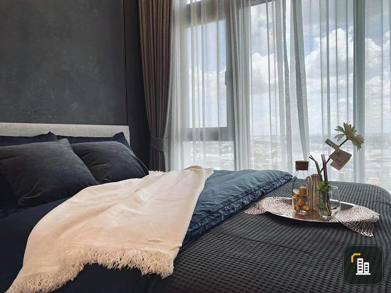 Quick rent !!! The line sukhumvit 101, full furniture, luxurious decoration, book now !!!