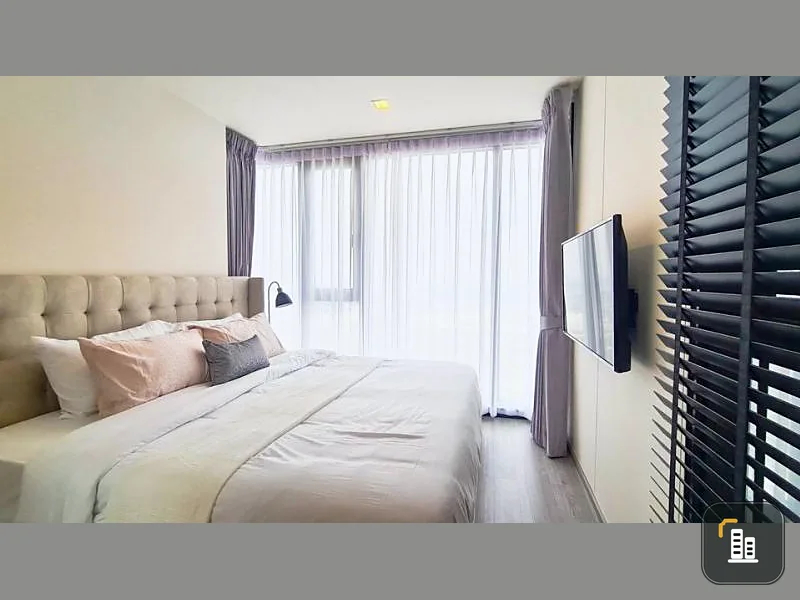 For sale, rent, The Line Sukhumvit 101, Duplex room, high floor, Bang Krachao River view, do not miss !!!