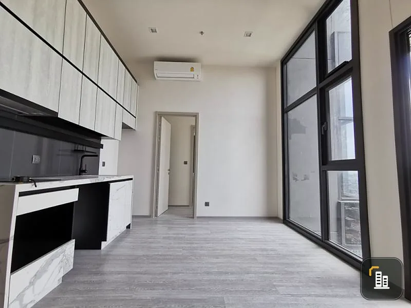 Urgent sale/rent, Condo The Line Sukhumvit 101, beautiful clear view, river view, excellent location, next to BTS. Don't miss it.