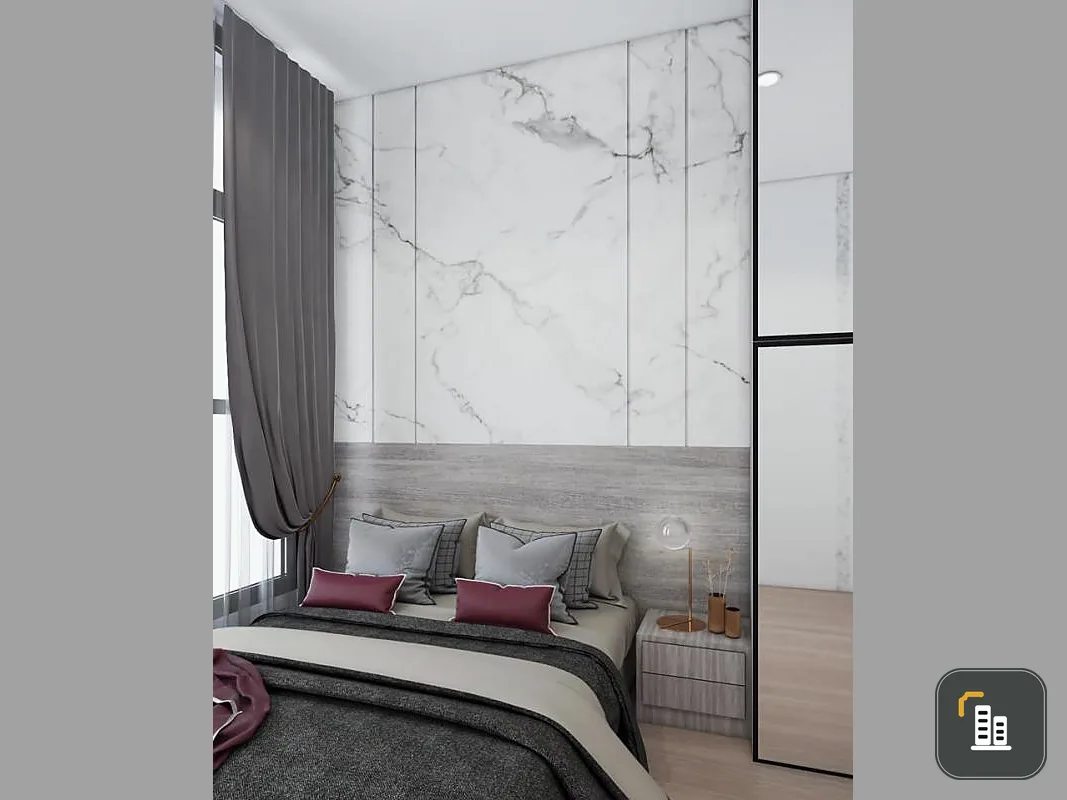 Urgent for rent !! Condo The Line Sukhumvit 101, ready-to-move-in room, good location, convenient transportation, near shopping areas