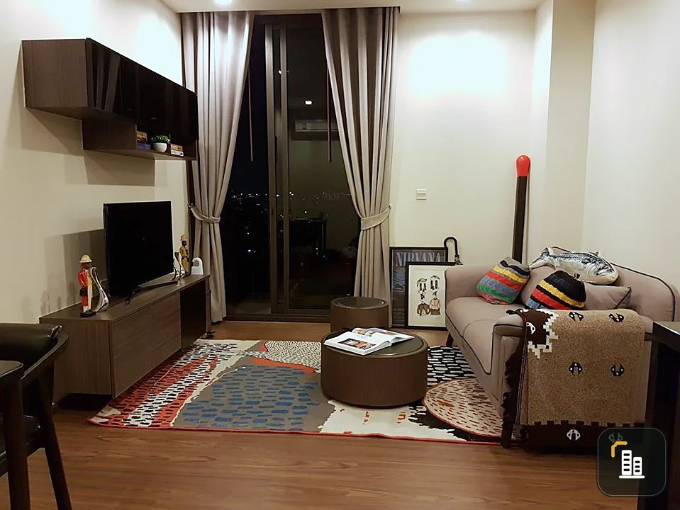 For rent / sale The line Sukhumvit 71, size 43.17 sq.m., 15th floor, fully furnished, ready to move in, near bts, don't miss.