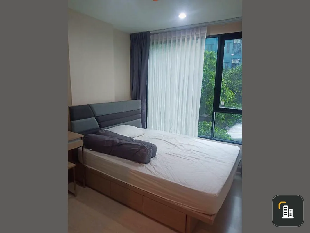 Condo for rent, The Niche Mono Sukhumvit 50, beautiful room, tightly furnished, with a washing machine, easy to travel, close to BTS, lots of food