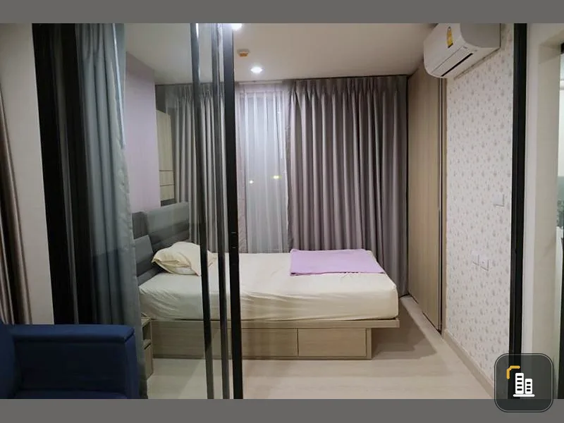 For sale, rent, The Niche Mono Sukhumvit 50 Condo, corner room, fully furnished, ready to move in. Hurry and make a reservation