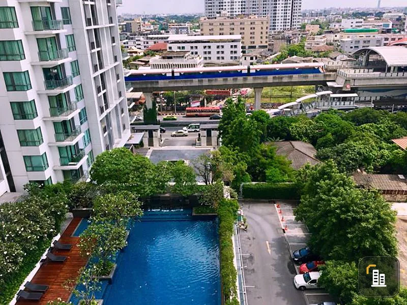 For sale The room sukhumvit 62 2 bedrooms, 2 bathrooms, convenient transportation, next to bts Convenience, complete, don't miss