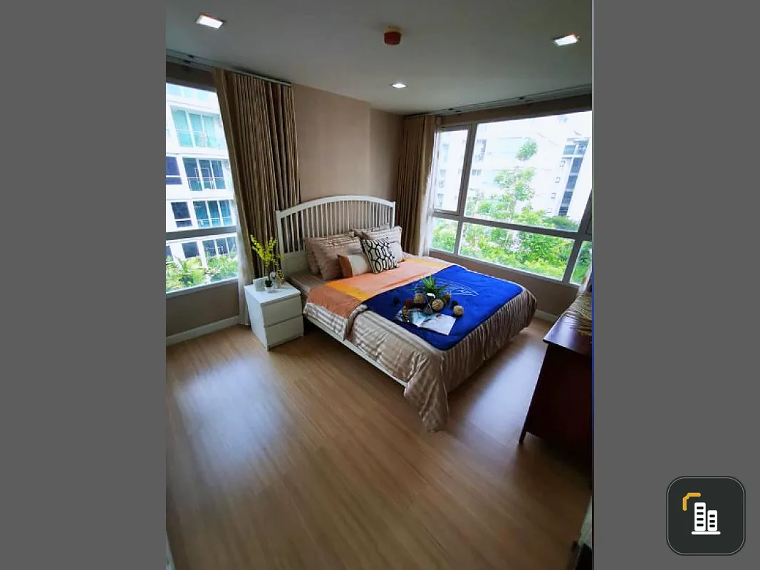 Condo for rent, Mayfair Place Sukhumvit 64, 6th floor, spacious room, very beautiful decoration.
