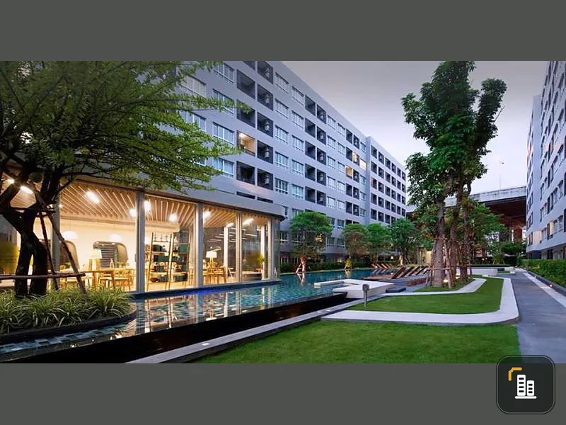 Quick sale! Elio Sukhumvit 64 Studio size 21.96 sq m, near BTS and expressway, ready to move in.