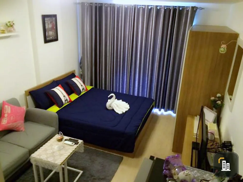 For rent / urgent sale, Elio Sukhumvit 64 Condo, beautiful room, fully furnished, excellent location, easy to travel, close to BTS, near the expressway, suitable for investment, book now
