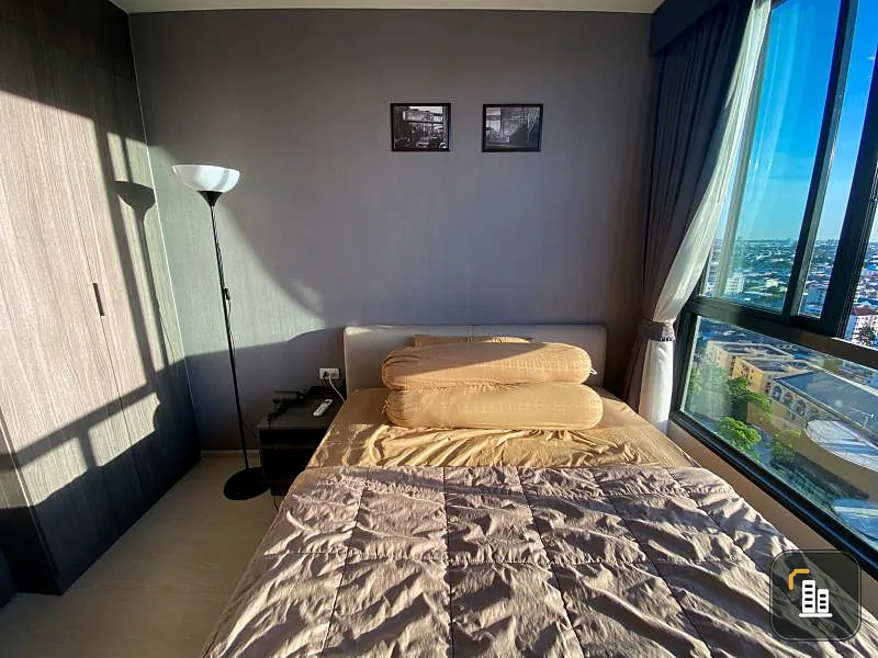 Urgent for rent !! Elio Del Nest Condo, prime location, near BTS Udomsuk, convenient transportation, high floor, do not miss !!