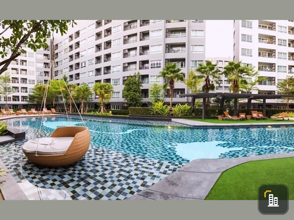 Sell / rent Elio Del Ray Shukhumvit 64, size 35 sq m, fully furnished, with shuttle service, near bts, good value