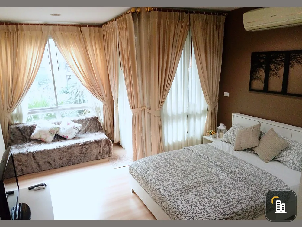 Condo for rent sell @ city Sukhumvit 101/1 5th floor fully furnished Garden and pool views