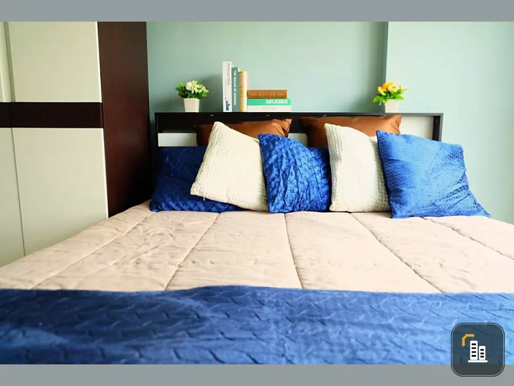 For rent / sale Aspire Sukhumvit 48, size 33 sqm., Near BTS Phra Khanong, fully furnished, with washing machine. Come first come first served