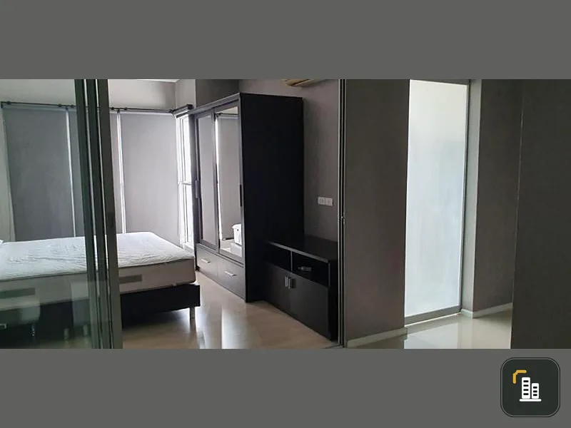 For rent, Aspire Sukhumvit 48, 27th floor, unblocked city view, wide balcony view, with washing machine. Like this need reservation