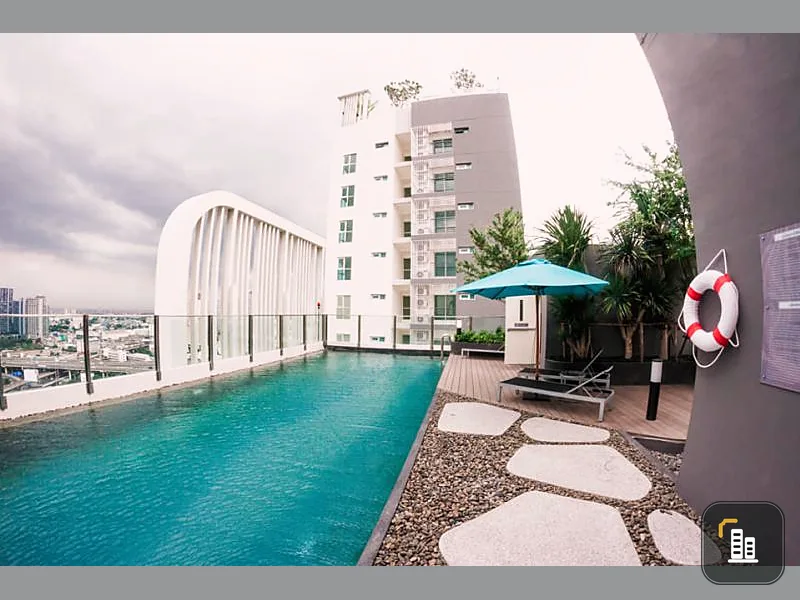 Aspire Sukhumvit 48 for sale, area 320 sq m, 15th floor, fully furnished. Convenient transportation, near bts, can't miss it.