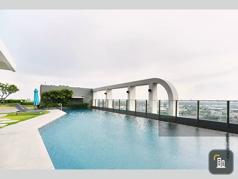 Condo Aspire Sukhumvit 48, size 54 sq.m., private corner room, beautiful view, no blocking view, do not rush to regret